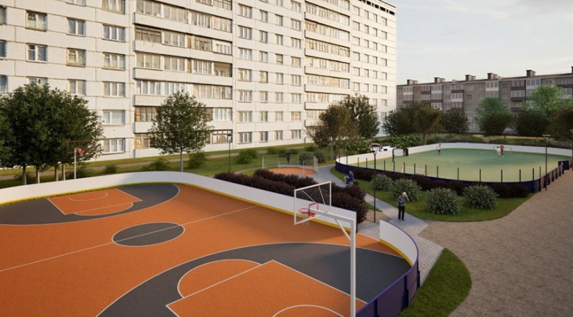 спортплощадка