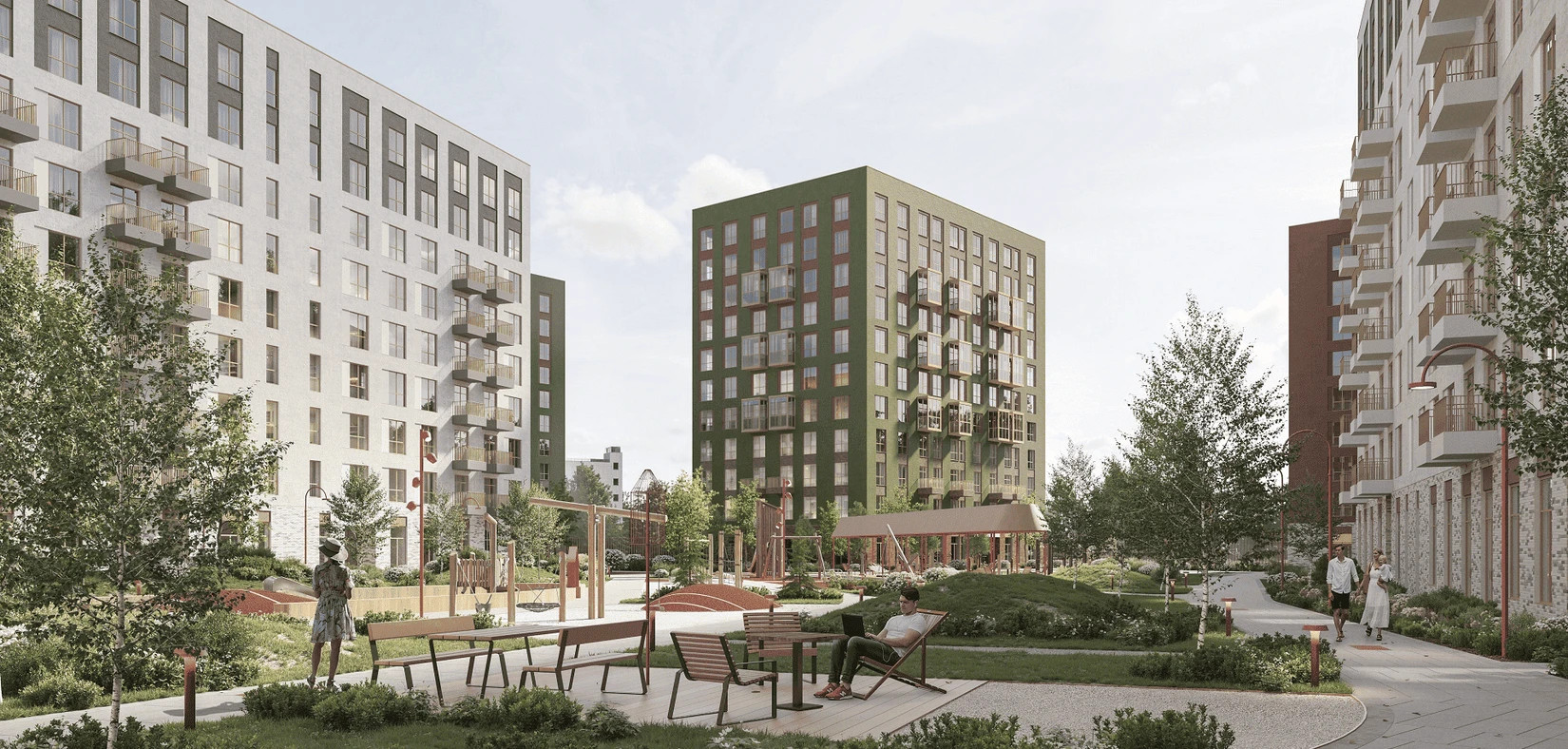 Общественные пространства в новостройках: что нового предлагают девелоперы