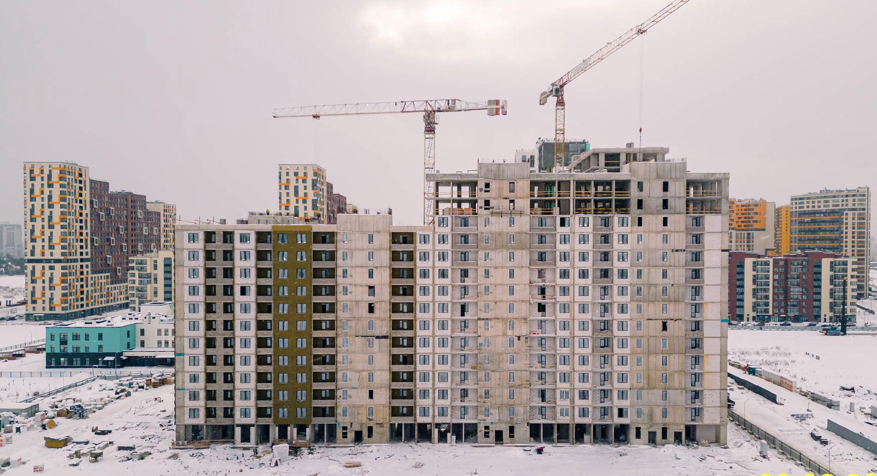 Московский девелопер планирует сдать один из домов в Новосаратовке с опережением графика строительства на год