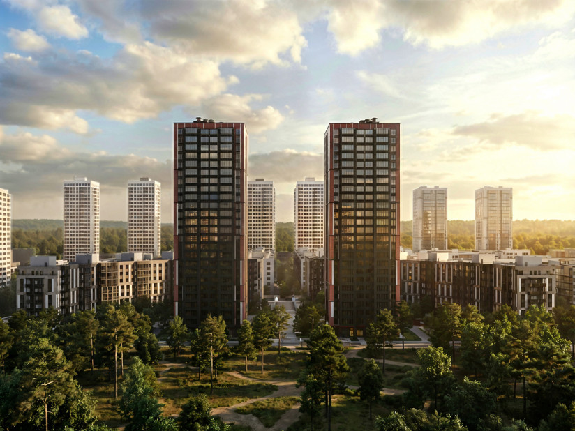 ЖК «Окла Вижн». Фото: ГК «Ленстройтрест»