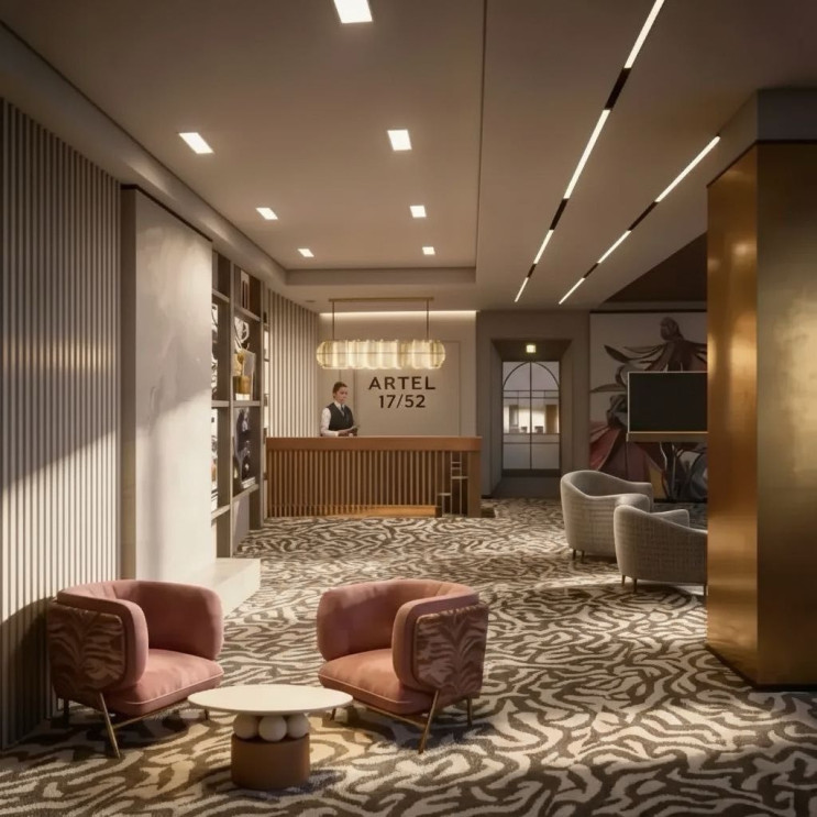 Клубный отель Артель 17/52. Лобби