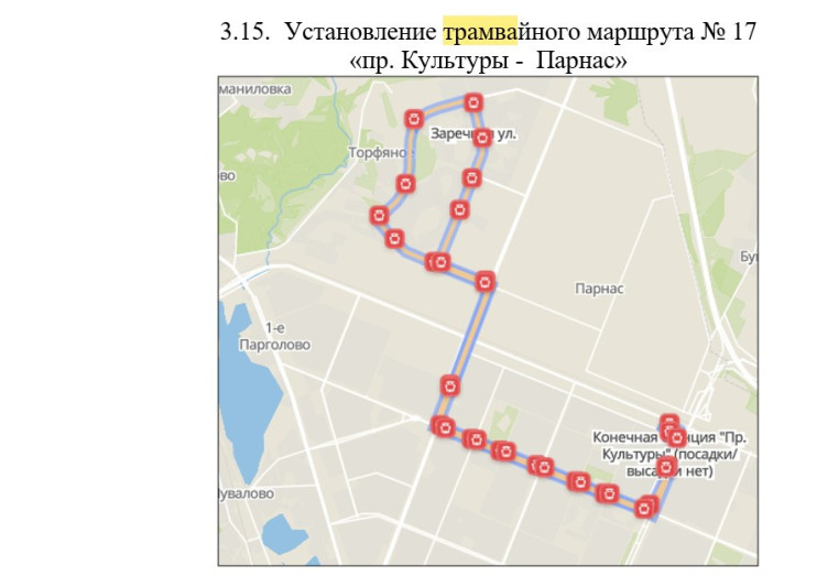Парнас трамвай