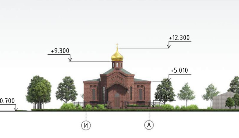 церковь на Советской улице в Петергофе - КГА церковь на Советской улице в Петергофе - КГА