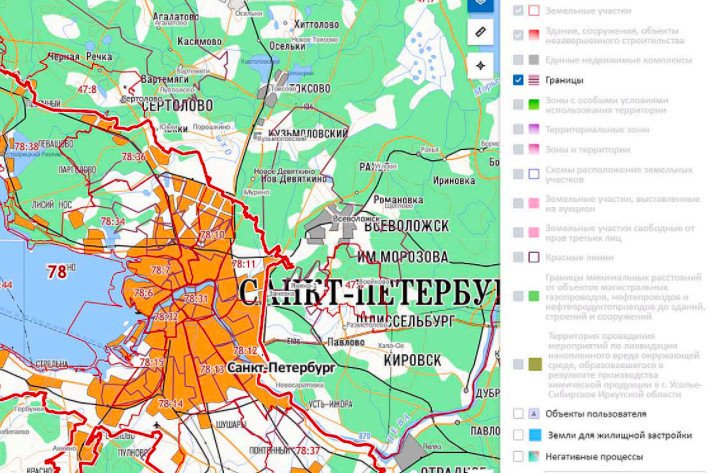 Карта росреестра ульяновска публичная кадастровая