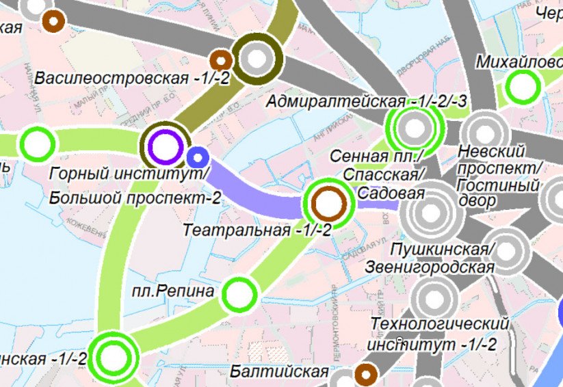 Проект метро горный институт