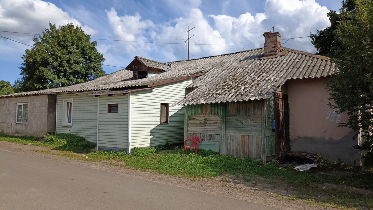 авариный дома в поселке Щеглово