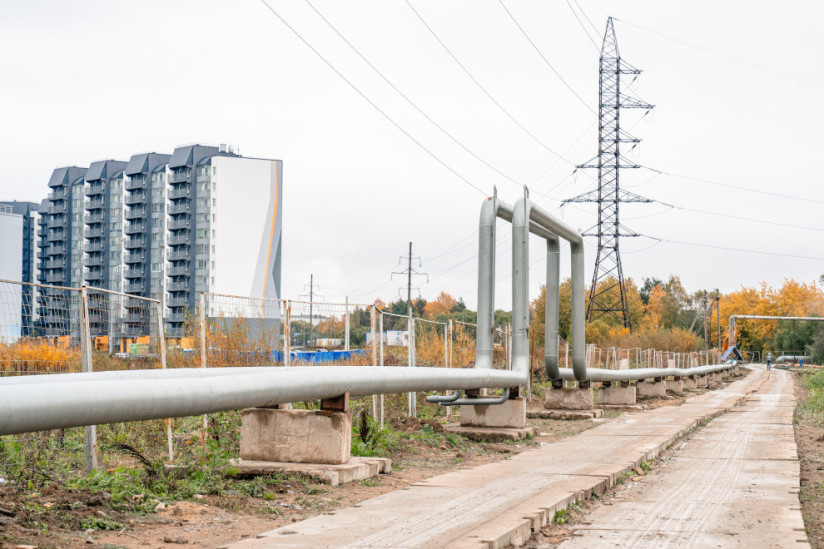 трубопровод в горелово