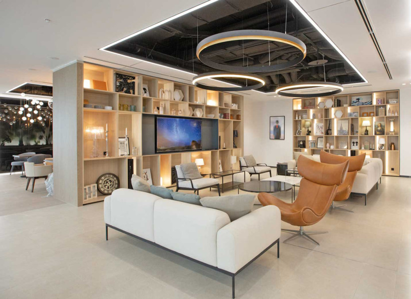 Лобби апарт-отеля YES Technopark в Москве Лобби апарт-отеля YES Technopark в Москве